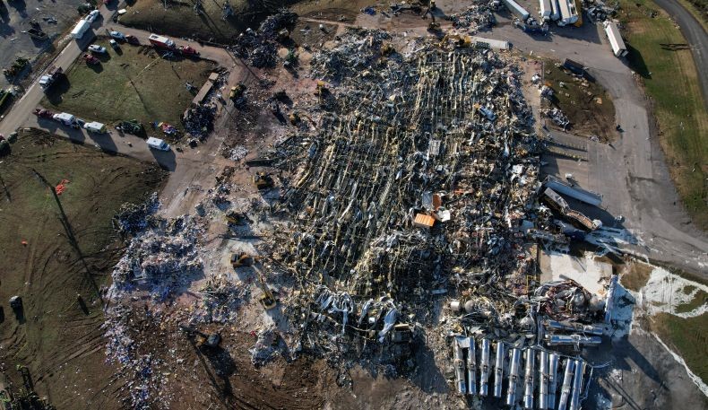 Joe Biden Berlakukan Keadaan Darurat di Kentucky, Korban Tewas Tornado Diperkirakan Tembus 100 Orang