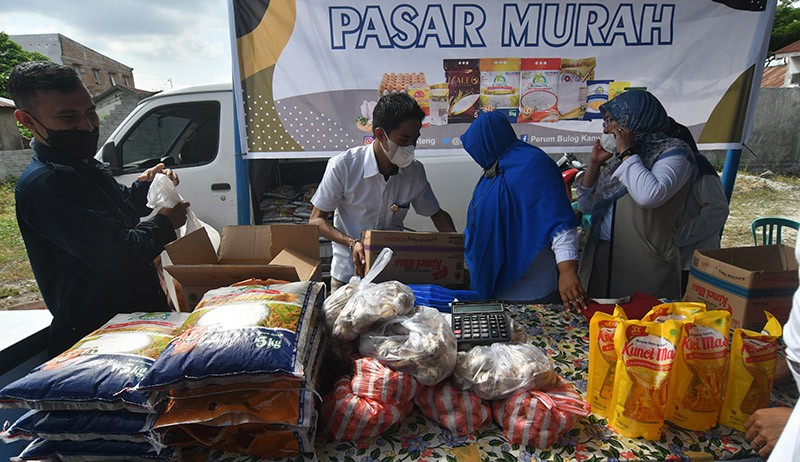 Pemkot Bandarlampung dan Kementerian BUMN Gelar Operasi Minyak Goreng Murah