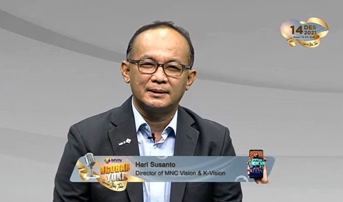 Sambut Akhir Tahun 2021, MNC Vision Tayangkan Film Berkualitas, Hari Susanto: MVN Juga Tempatnya Gila Bola