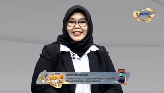 MNC Vision Networks dalam Genggaman, Adita Widyansari: The Real MOVIES SPOT for Movie Mania
