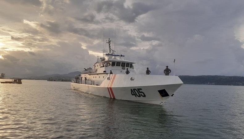 Patroli di Pulau Buru, Bakamla Usir Kapal Yunani