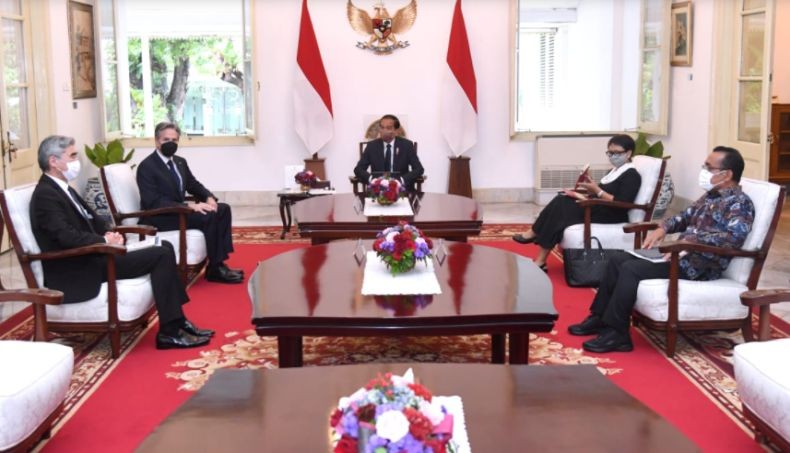 Presiden Jokowi Bertemu Menlu AS Antony Blinken, Ini yang Disampaikan