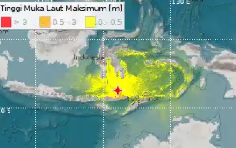 Gempa Bumi M7,5 Guncang NTT, Netizen: Terasa di Makassar hingga Ubud Bali
