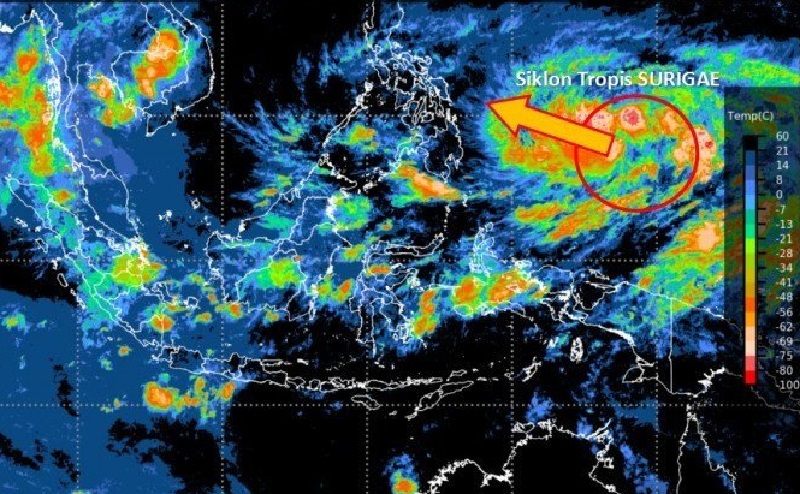 Siklon Tropis RAI Terdeteksi di Utara Papua, Ini Dampaknya terhadap Cuaca Indonesia