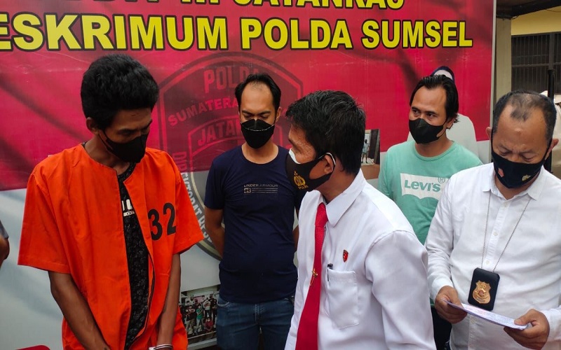 Curanmor Spesialis Kosan di Palembang Ditangkap Polisi 