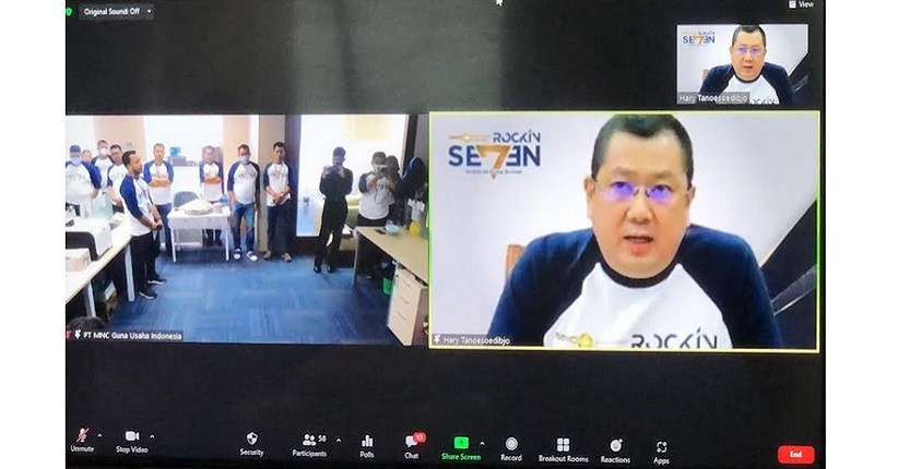 Hary Tanoesoedibjo Yakin MNC Guna Usaha Indonesia Makin Bersinar di Industri Digital