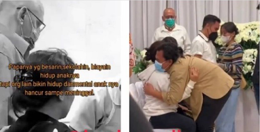 Melepas Kepergian Putri Kesayangan, Ayah Edelenyi Laura Anna Tertunduk Lemas