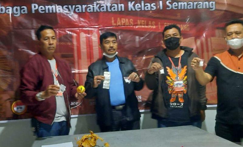 Petugas Gagalkan Upaya Penyelundupan Narkoba ke Dalam Lapas Semarang