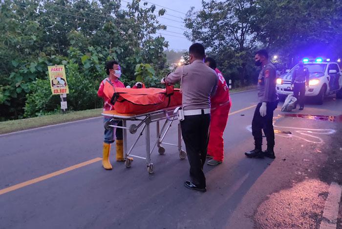 Diduga Korban Tabrak Lari, Pemuda asal Gunungkidul Tewas Tergeletak di Jalan