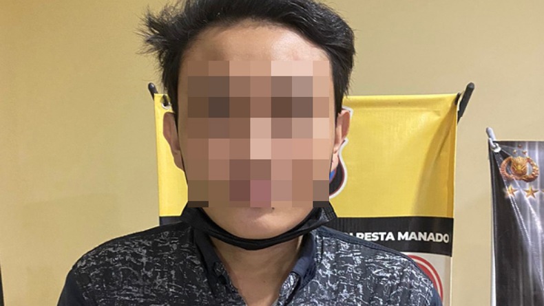 Sakit Hati Ayah Ditarik, Pemuda Mabuk Ini Tikam Warga Manado
