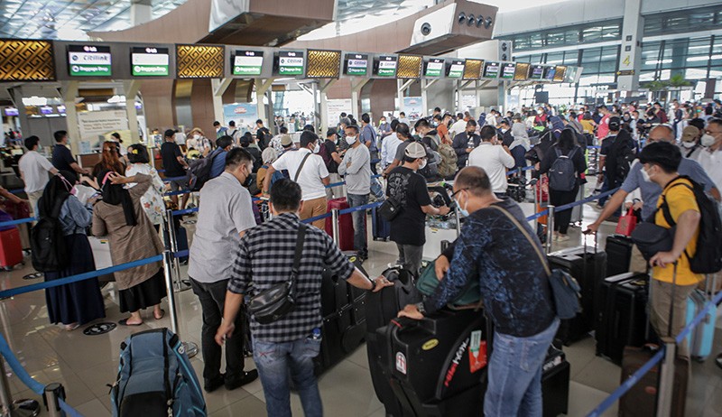 Arus Mudik Lebaran, Jumlah Penumpang di Bandara Pangkalpinang Capai 4.465 Orang