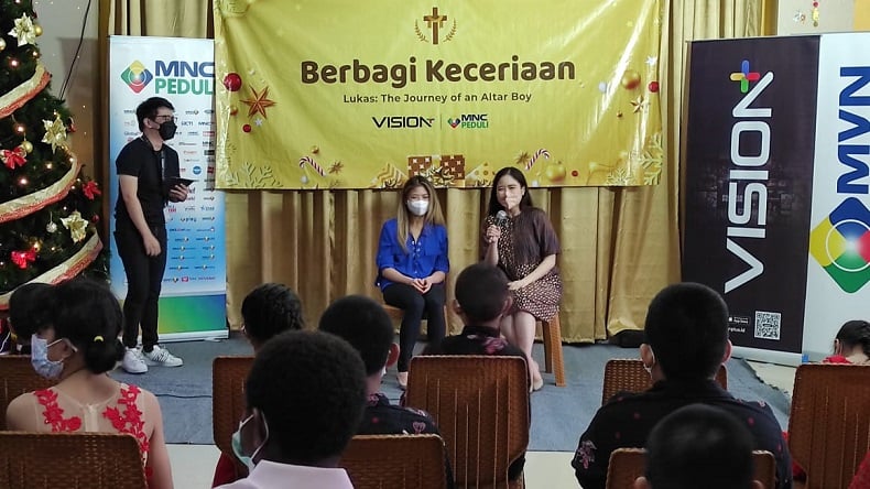 Kenalkan Sosok Lukas, Clarissa Tanoesoedibjo ke Anak-Anak: Pantang Menyerah, Tetap Semangat