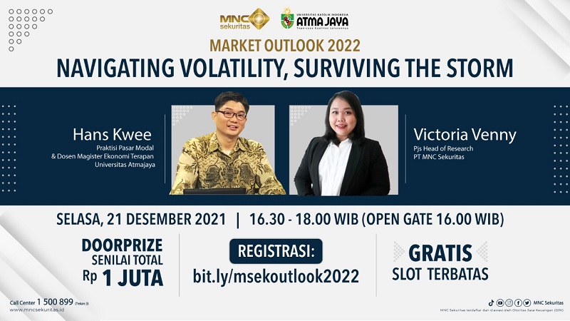 Ada Bocoran Proyeksi Cuan 2022 di Market Outlook MNC Sekuritas x Universitas Atma Jaya, Cek di Sini!