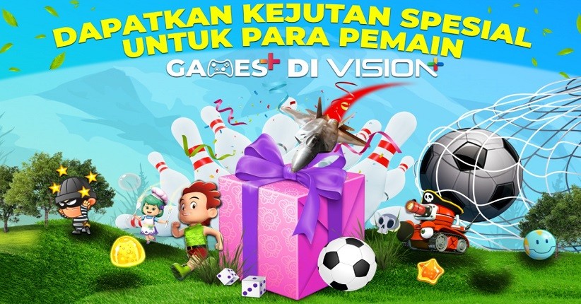 Download Vision+ dan Mainkan Games+ untuk Dapatkan Kejutan Seru!
