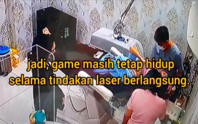 Gegara Dokter Kecantikan di Medan Main Game saat Perawatan Laser, Wajah Pasien Rusak