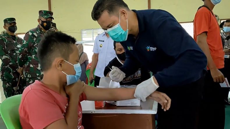 Capaian Vaksin Covid-19 Dosis 1 di Medan 81,41 Persen