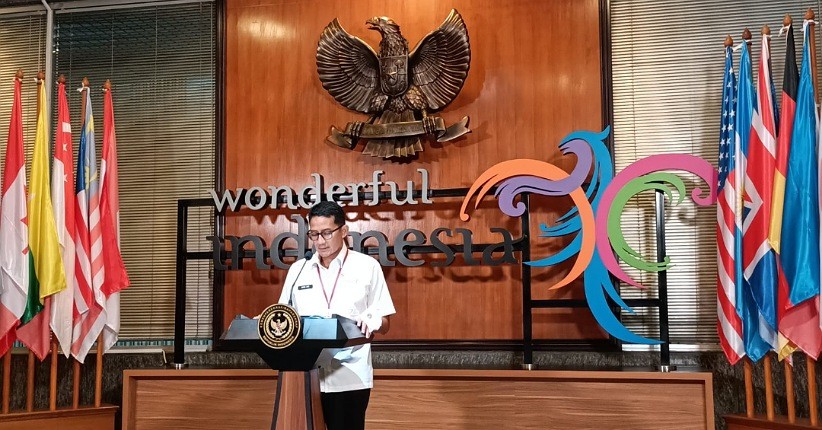 Muncul Omicron, Sandiaga Uno Imbau Wisatawan Tidak Liburan ke Luar Negeri