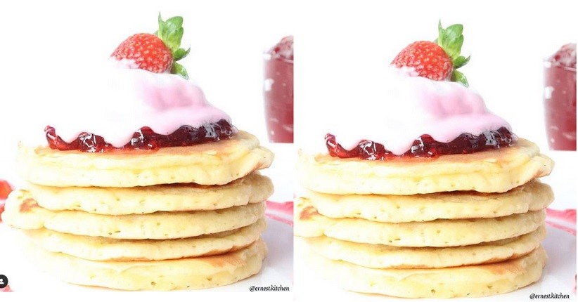 Ide Membuat Fluffy Pancake, Tekstur Lembut Hanya Dimasak dengan Teflon