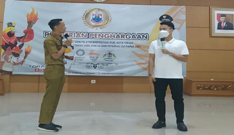 Pulang ke Cimahi, Anthony Ginting Diguyur Kadeudeuh Rp150 Juta