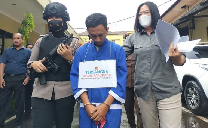 Polisi Tangkap Pelaku Begal Payudara di Bogor, Ini Tampangnya