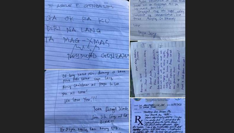 Haru, Postingan Tulisan Tangan Korban Angin Topan Rai Kabarkan Kondisi ke Keluarga 