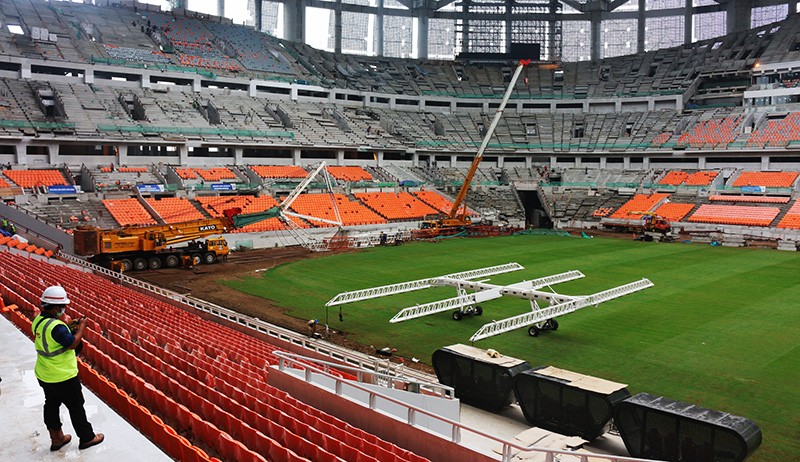 Proyek Stadion JIS Hampir Selesai, Ini Bagian-Bagian yang Masih Dipoles