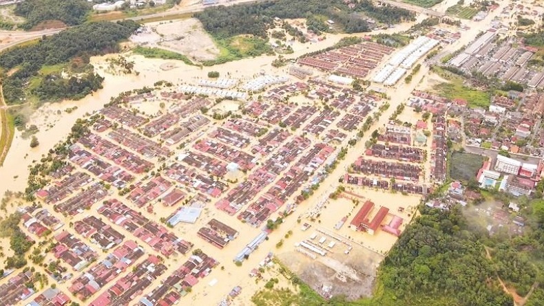 Curah Hujan Masih Tinggi, Malaysia Terancam Diterjang Banjir Gelombang Kedua