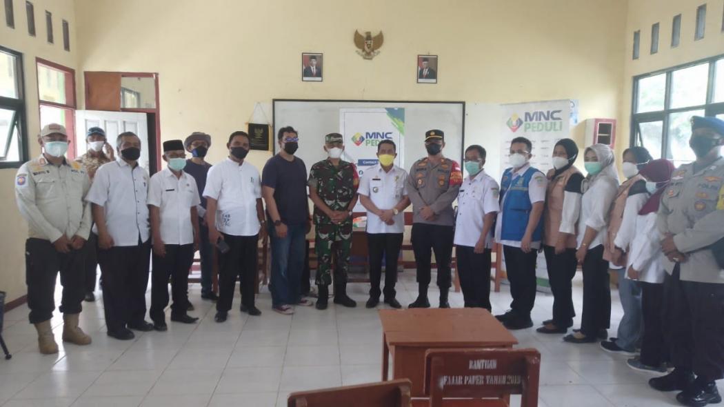 Camat Apresiasi Program Vaksinasi Covid-19 Puskesmas Muara Gembong Bersama MNC Peduli