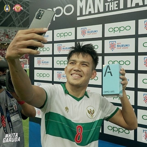 Cetak Gol Lewat Kombinasi Cantik, Witan Sulaeman Jadi Pemain Terbaik Laga Indonesia Vs Singapura