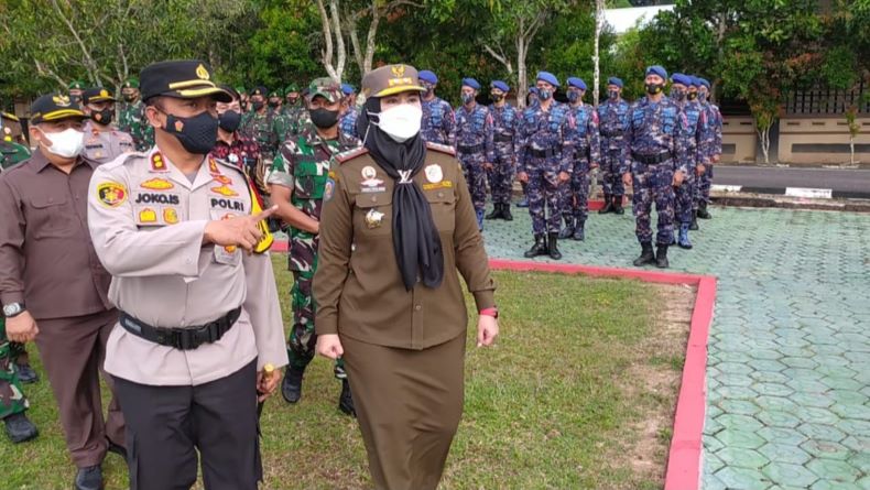 68 Personel Gabungan Disiagakan Amankan Nataru di Bangka Selatan
