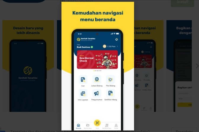  Sentuh Tanahku Bakal Diintegrasikan dengan Aplikasi Transportasi