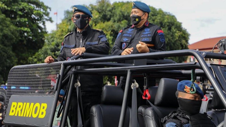 Datangi Mako Brimob, Mahfud MD Ingatkan Ancaman Siber hingga Radikalisme