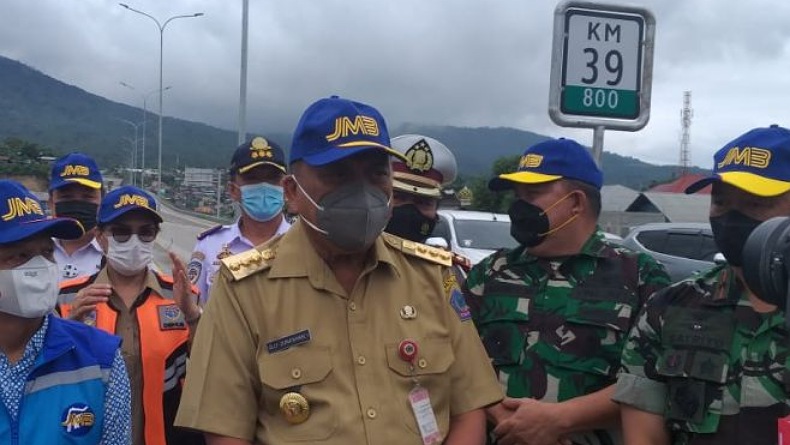 Konstruksi Tol Manado-Bitung Seksi IIB Hampir Rampung