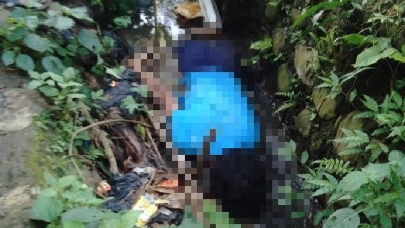 Pria di Bogor Ditemukan Tewas di Dalam Selokan, Kondisi Tertelungkup