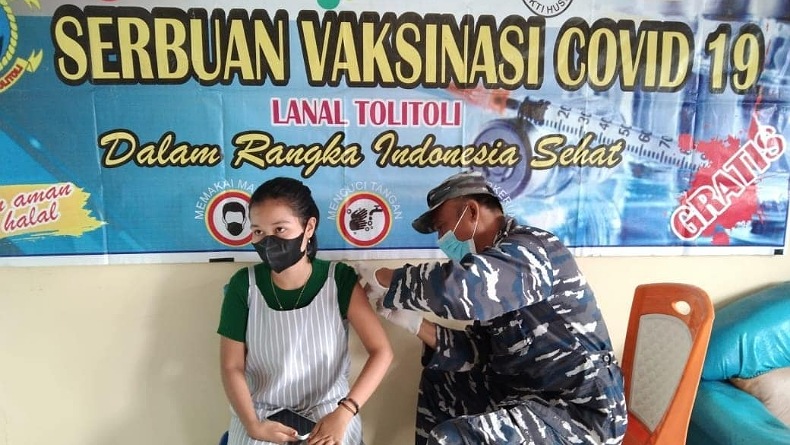TNI AL Kembali Gelar Serbuan Vaksinasi Covid-19 usai Libur Natal