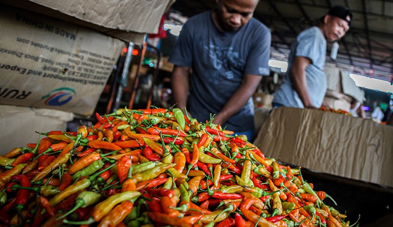 Harga Cabai hingga Ayam di Pasar Pariaman Naik di Awal 2022