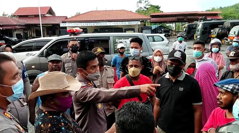 Jenazah Korban Pembunuhan Dibawa ke Kantor Polisi, Kapolresta Sorong Marahi Kerabat 