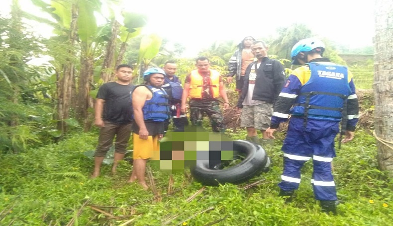 Jasad Remaja Tenggelam di Sungai Cipangarangan Tasikmalaya Ditemukan
