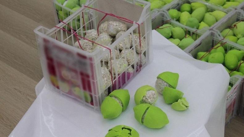 Polisi Sita Lemon Palsu Berisi Narkoba Senilai Rp224 Miliar, 4 Tersangka Dibekuk