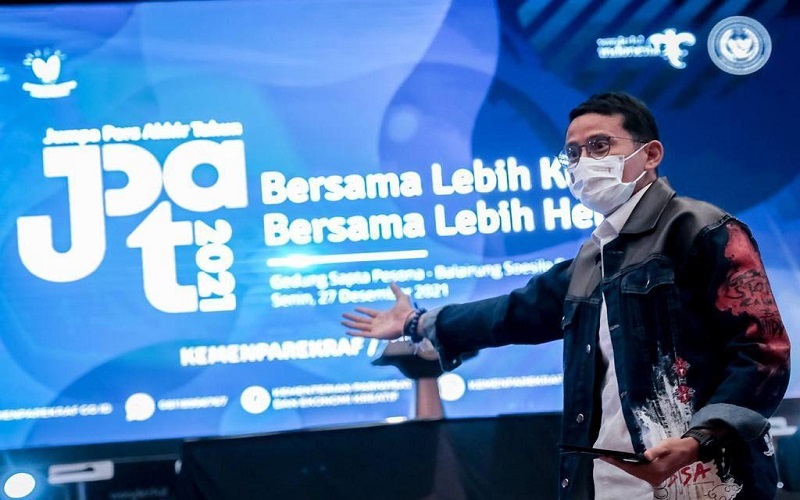 Kemenparekraf Targetkan 3,6 Juta Wisman hingga Nilai Tambah Ekonomi Kreatif Rp1.236 Triliun di 2022