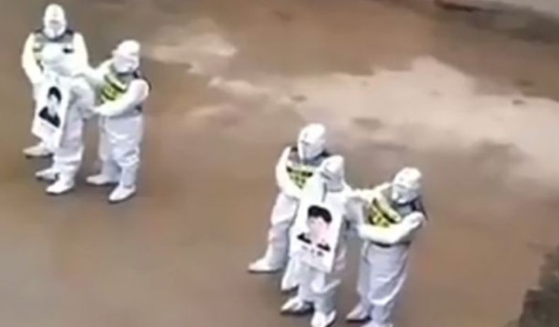 Langgar Aturan Covid, 4 Orang Ini Dipermalukan dengan Diarak di Jalanan Kota