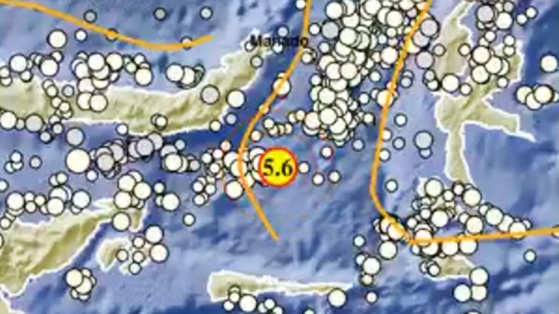 Gempa Magnitudo 5,6 di Boltim Sulut Tak Berpotensi Tsunami