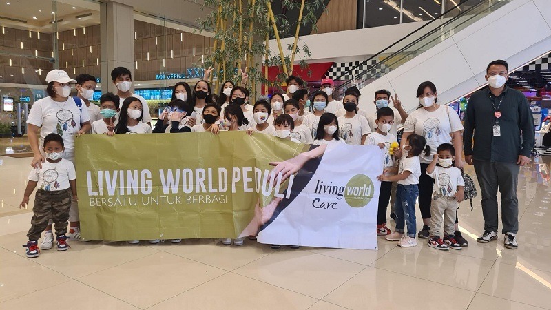 Giving in Harmony, Living World Alam Sutera Rayakan Natal bersama Panti Asuhan Abigail 