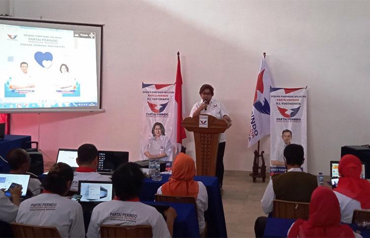 Hadapi Pemilu 2024, DPW Perindo DIY Bekali Kader dengan Pelatihan Digital dan Komunikasi