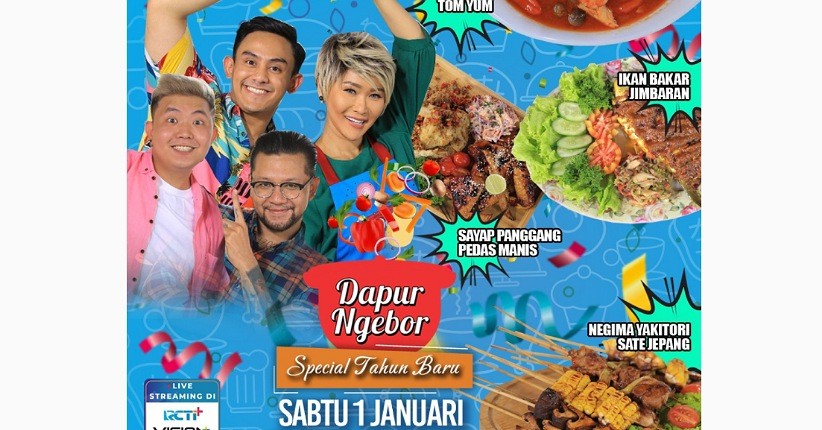 Dapur Ngebor Spesial Tahun Baru, Inul Daratista Ditemani Chef Idola