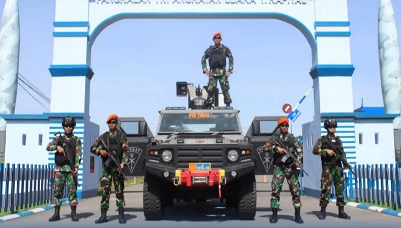 Antisipasi Ancaman Malam Tahun Baru, TNI AU Siagakan Paskhas di Bandara