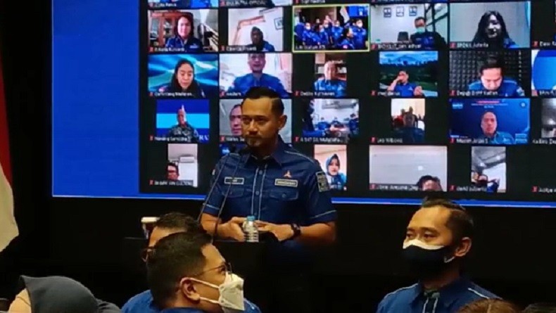 Kisruh Demokrat, AHY Sindir Moeldoko: Mencintai Tak Harus Memiliki 