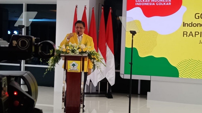 Rapimnas Golkar, Aspirasi Kader Dukung Airlangga Capres 2024 Menguat