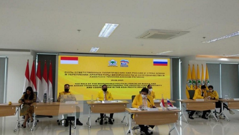 Airlangga Hartarto Dukung Negara ASEAN Kerja Sama Vaksin Covid-19