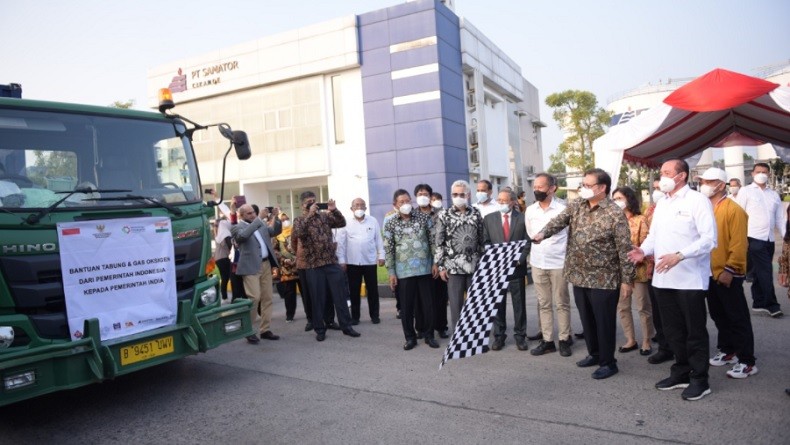 Duta Besar India Apresiasi Bantuan Tabung Oksigen dari Indonesia